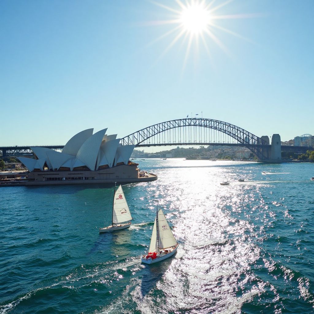 Sydney Harbour and Opera House